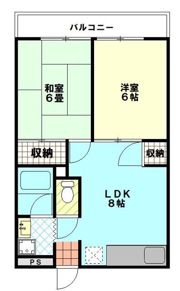 サンテラス司の間取り画像