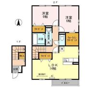 ウェスティ一色 A棟の間取り画像