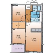 メルヴェールの間取り画像