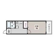 シャトー野間の間取り画像