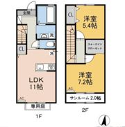 ソルトグラスの間取り画像