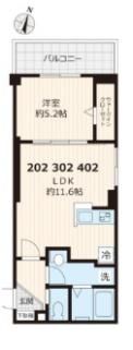 ラシーネ上板橋の間取り画像