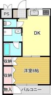 重信アパートB棟の間取り画像