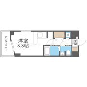 サムティ大阪WESTグランジールの間取り画像