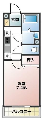 Central Perkの間取り画像