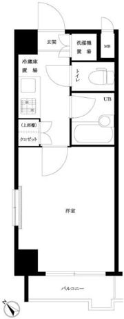 ルーブル神宮前の間取り画像