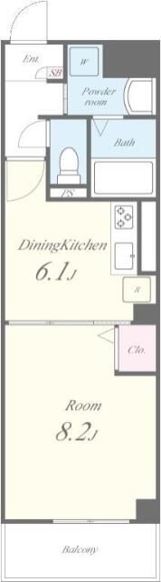 CONFORT NISHIHIROの間取り画像