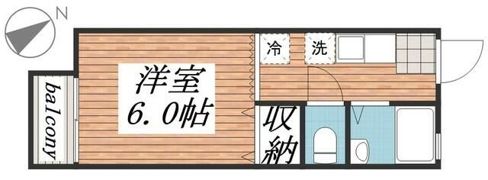 スターダスト石川の間取り画像