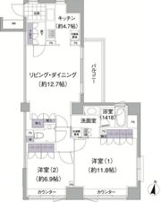アビティ目黒の間取り画像
