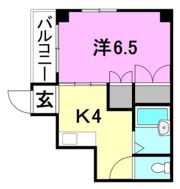 クレールの間取り画像