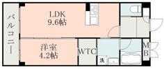 フラワーラブⅡの間取り画像