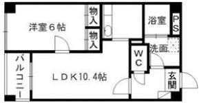 コートベネッセ熊本駅南の間取り画像