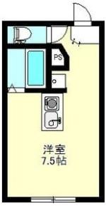 あさひレジデンス上中居の間取り画像