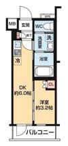 ハーモニーレジデンス中野NORTH ARAIの間取り画像