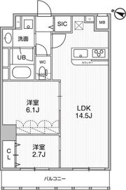 コンフォリア・リヴ志村三丁目の間取り画像