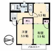 フレグランスA・S C棟の間取り画像