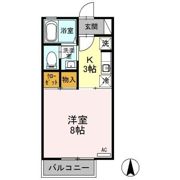 パラーシオ近藤Bの間取り画像