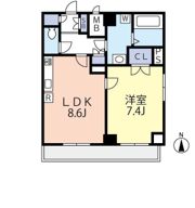 グランヴァン中野新橋の間取り画像