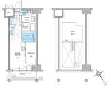 ルフォンプログレ横浜関内の間取り画像