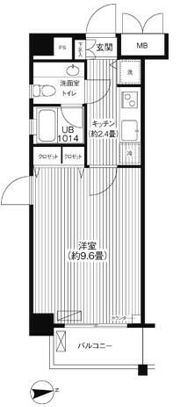 KJ新板橋の間取り画像
