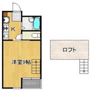 MOON下到津 A棟の間取り画像
