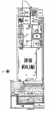 クレイシア神楽坂の間取り画像