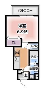 パルヴィレッジの間取り画像