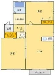 クレア Aの間取り画像