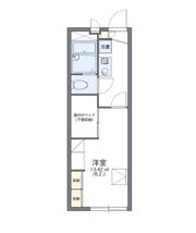 レオパレス川北の間取り画像