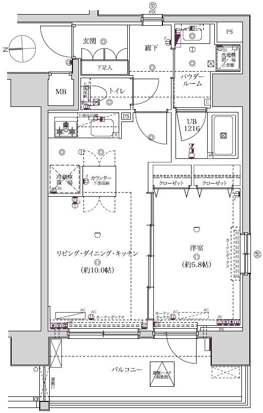 間取図