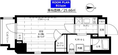 ステージファースト新宿原町の間取り画像