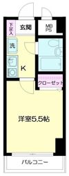 日神パレステージ横浜南の間取り画像