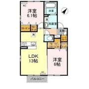 アトレ木徳 A棟の間取り画像