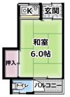 杉本ハイツの間取り画像