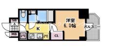 エスリード大阪城クローグの間取り画像
