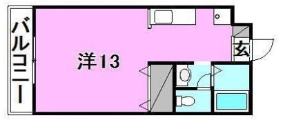 ラフール築山の間取り画像