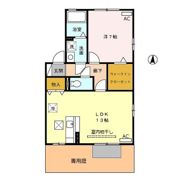 リビングタウン愛野南 Aの間取り画像