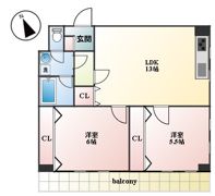 第5三和ビルの間取り画像