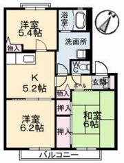 サンディアス東雲 B棟の間取り画像