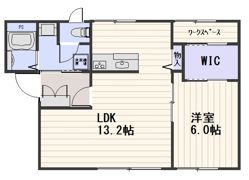 ロジュマン福田の間取り画像