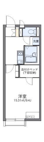レオネクストSAIRIN十四の間取り画像