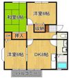 アザレア藤原K棟の間取り画像