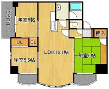 オールセインツの間取り画像