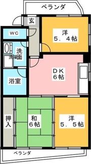 ピアネーズ喜多山の間取り画像