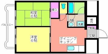 ブルーミング南行徳の間取り画像
