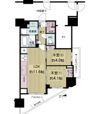 イニシア北千住レジデンスの間取り画像