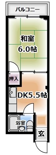 プチシャトー南野Ⅱの間取り画像