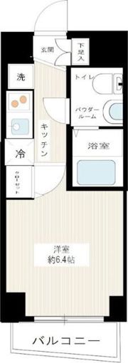 ARCOBALENO MUSASHIKOYAMAの間取り画像