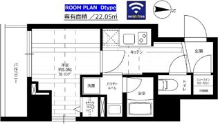 ステージファースト横浜阪東橋の間取り画像