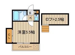 パル田無の間取り画像